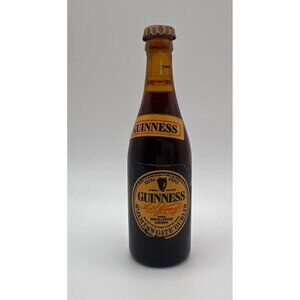 Miniature Vintage Guinness Beer Bottle Extra Stout St James Gate Dublin 3.5"
